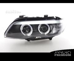 Fari anteriori xenon bmw x5 e53fl 03-07 led angel