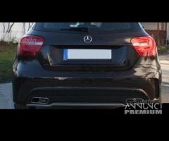 DIFFUSORE POSTERIORE AMG MERCEDES A W176 terminali