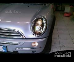 Fari anteriori mini cooper angel eyes dayline led - 3