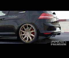 Spoiler cantonali posteriori vw golf 7 r