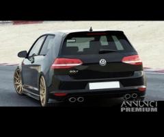 Spoiler cantonali posteriori vw golf 7 r - 4