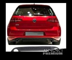 DIFFUSORE POSTERIORE VW GOLF 7 GTI LOOK Nido d'ape