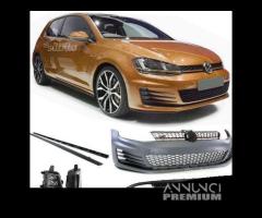 KIT COMPLETO PARAURTI VW GOLF 7 GTi look ABS