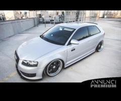 Lama spoiler paraurti anteriore audi s3 8p 05-08