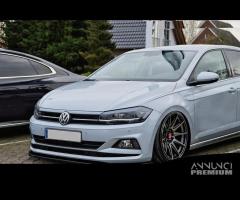 Lama spoiler paraurti anteriore vw polo 2017 abs