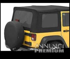 Kit vetri scuri per Soft Top JEEP Wrangler JK 4D - 1