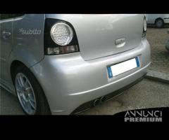 FARI POSTERIORI LED VW POLO 9N e 9N3 NERO Lucido