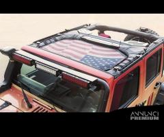 Bikini Eclipse Sun Shade JEEP Wrangler JK bandiera