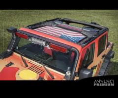 Bikini Eclipse Sun Shade JEEP Wrangler JK bandiera