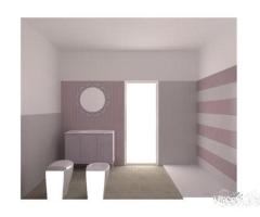 Piastrella 25x75 Newdot Mauve Sant'Agostino