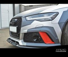 Lama spoiler anteriore audi rs6 c7 13-17 abs - 3