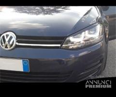 Palpebre fari anteriori vw golf 7 12-17 abs