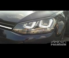 Palpebre fari anteriori vw golf 7 12-17 abs