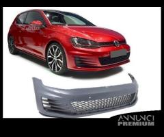 PARAURTI ANTERIORE VW GOLF 7 GTi look con SENSORI