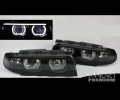 Fari anteriori BMW Serie 7 e38 98-01 Angel Eye LED