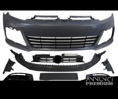 PARAURTI ANTERIORE VW GOLF 6 R con LED Diurni