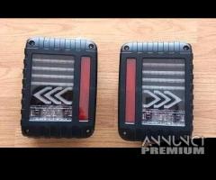 Coppia STOP posteriori a led JEEP Wrangler JK - 1