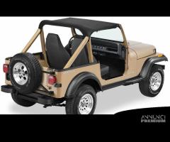 Bestop Bikini Nero JEEP Wrangler YJ - 1