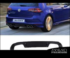 DIFFUSORE POSTERIORE VW GOLF 7 R-line Scarico R