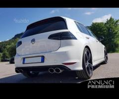 DIFFUSORE POSTERIORE VW GOLF 7 R-line Scarico R