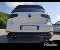 DIFFUSORE POSTERIORE VW GOLF 7 R-line Scarico R