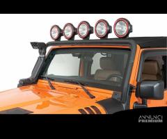 Barra porta fari parabrezza JEEP Wrangler JK JKU