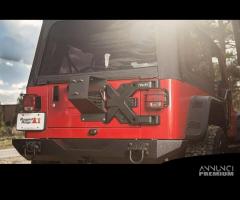 Cancello Portaruota di scorta Rugged Ridge JEEP TJ