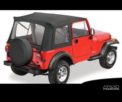 Bestop Supertop JEEP Wrangler YJ vetri chiari