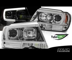 Fari anteriori tube led jeep grand cherokee 99-05