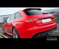 SPOILER POSTERIORE AUDI A4 B8 08-15 AVANT RS4 Look