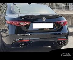 Diffusore posteriore alfa romeo giulia veloce