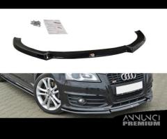 Lama spoiler paraurti anteriore audi s3 8p 08-12