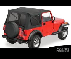 Bestop Supertop JEEP Wrangler YJ CJ 7 vetri scuri