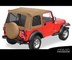 Bestop Supertop JEEP Wrangler YJ CJ 7 vetri scuri