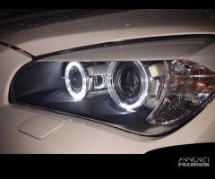 Fari anteriori bmw x1 e84 09-12 led angel eyes