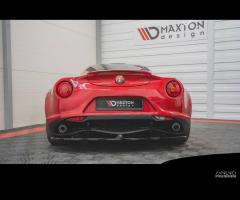 Diffusore paraurti posteriore alfa romeo 4c abs