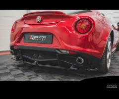 Diffusore paraurti posteriore alfa romeo 4c abs