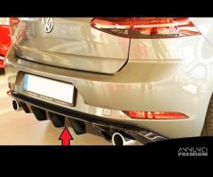 DIFFUSORE POSTERIORE VW GOLF 7.5 GTI look ABS