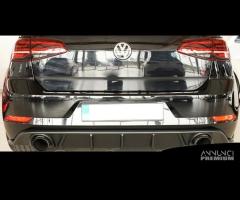 DIFFUSORE POSTERIORE VW GOLF 7.5 GTI look ABS - 7