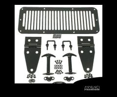 Kit cofano nero 78-95 Jeep CJ/Wrangler YJ