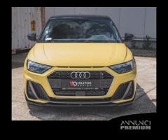 LAMA SPOILER ANTERIORE AUDI A1 GB S-Line dal 2018 - 6