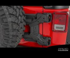 Porta ruota portaruota di scorta JEEP Wrangler JK