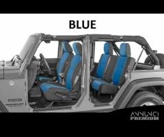 Kit coprisedili neoprene JEEP Wrangler JK 4 porte