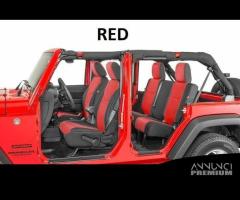 Kit coprisedili neoprene JEEP Wrangler JK 4 porte