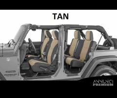 Kit coprisedili neoprene JEEP Wrangler JK 4 porte - 6