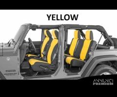 Kit coprisedili neoprene JEEP Wrangler JK 4 porte - 7