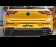 DIFFUSORE POSTERIORE Vers.2 VW GOLF 8 STILE GTI - 2