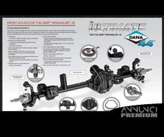 DANA Ultimate Dana 44 ponte rinforzato JEEP JK