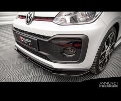 Lama spoiler paraurti anteriore vw up gti abs