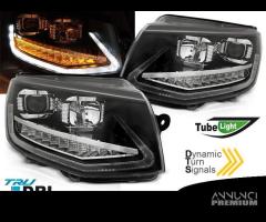 Fari anteriori VW T5.1 09-15 TUBE LED Dinamici